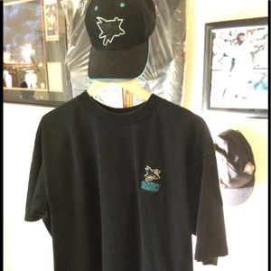 Lee Sport XL Black Sharks T-Shirt
